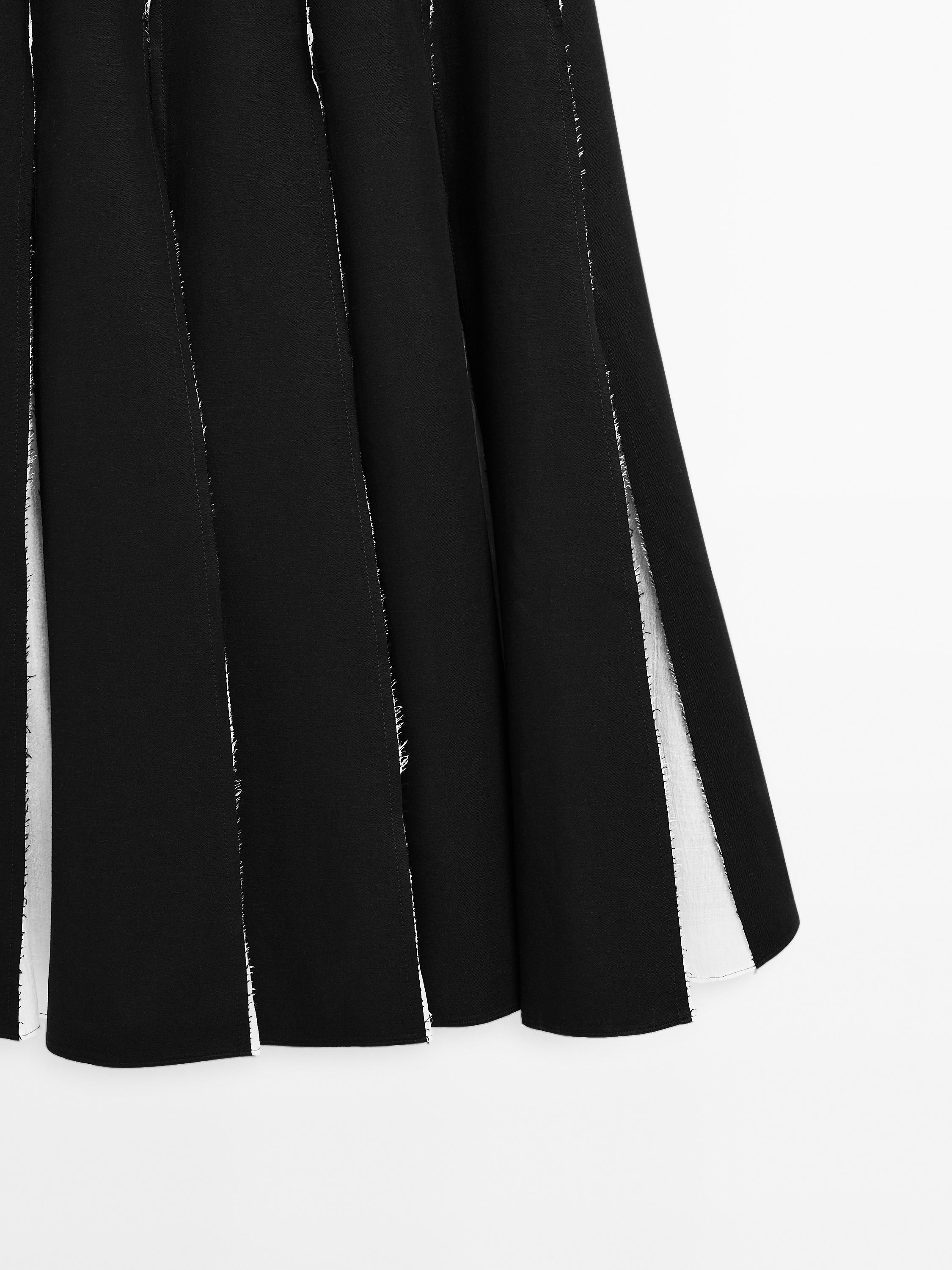 Robe longue fluide lin